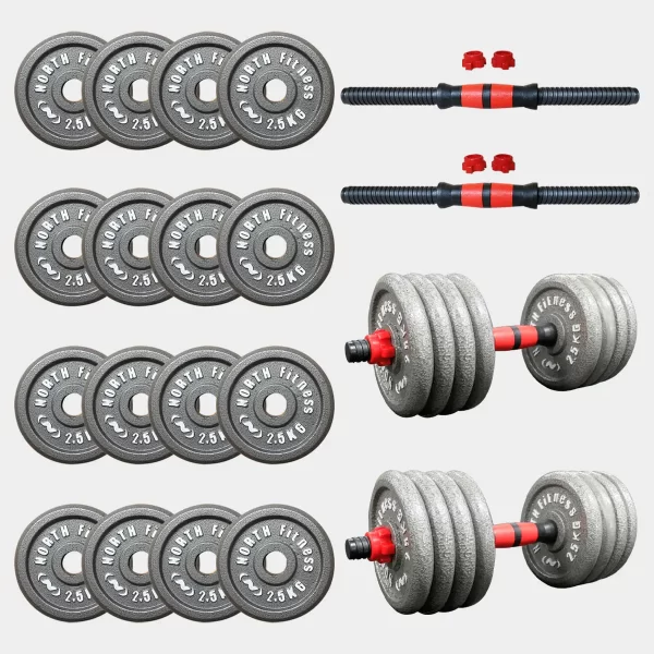 ดัมเบลโลหะ Dumbbell 40 Kg. ปรับน้ำหนักได้