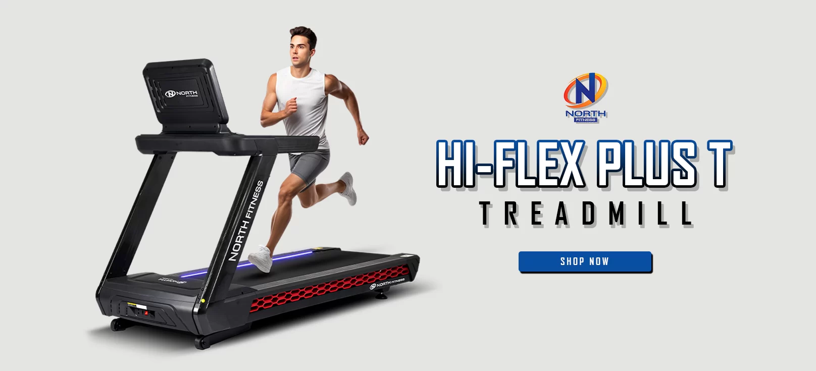 ลู่วิ่งไฟฟ้า North Fitness รุ่น Hi-Flex Plus T