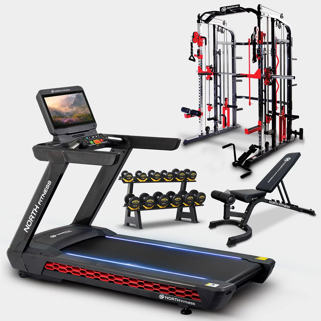 ชุดโฮมยิม-สมิทแมชชีนFPR70-ลู่วิ่งไฟฟ้า-hi-FLEX-plus-t