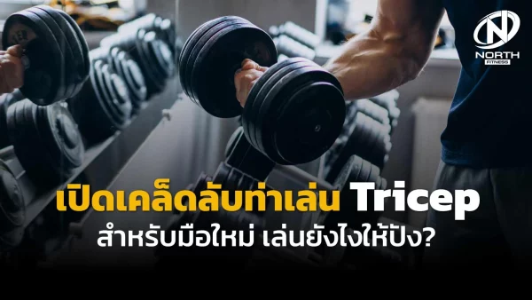 เปิดเคล็ดลับท่าเล่น Tricep สำหรับมือใหม่ เล่นยังไงให้ปัง