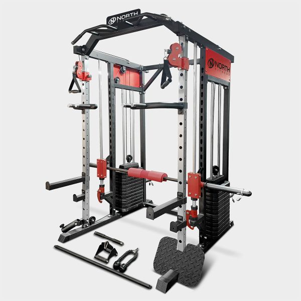 อุปกรณ์บริหารกล้ามเนื้อ Smith Machine รุ่น NORTH FITNESS FPR59