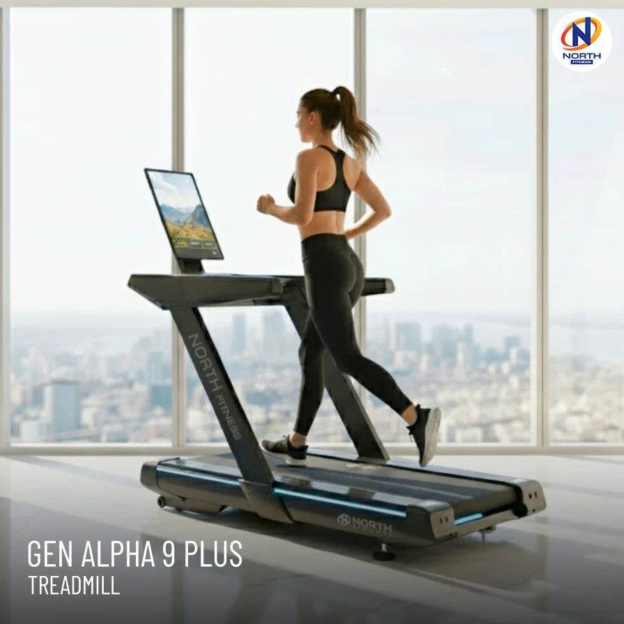ลู่วิ่งไฟฟ้า North Fitness รุ่น GEN ALPHA 9 PLUS