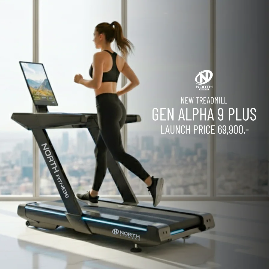 ลู่วิ่งไฟฟ้า North Fitness รุ่น GEN ALPHA 9 PLUS