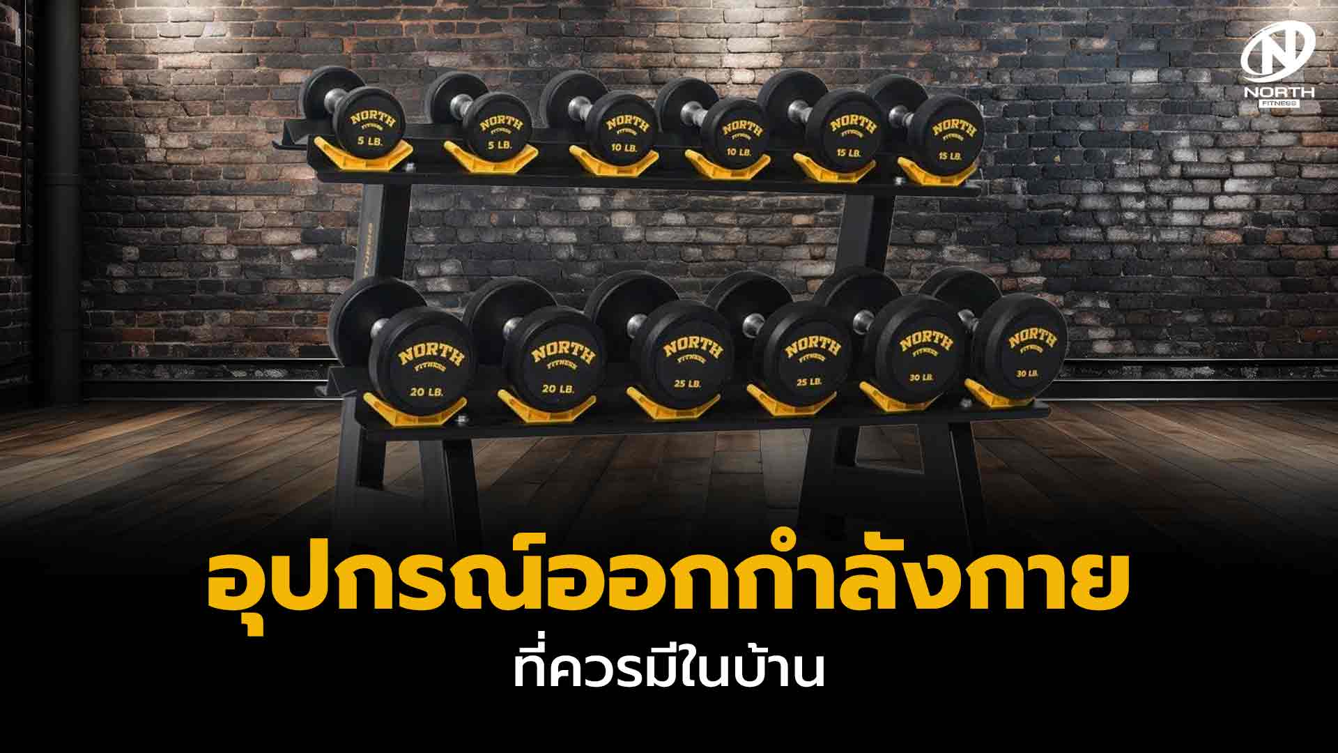 อุปกรณ์ออกกำลังกายที่ควรมีในบ้าน