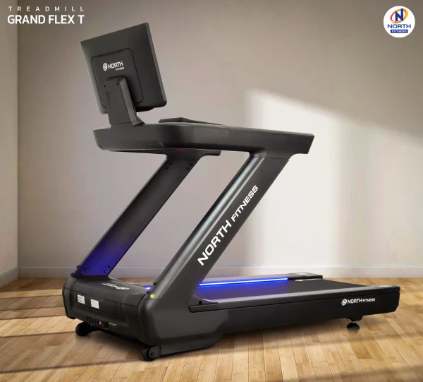 ลู่วิ่งไฟฟ้า North Fitness รุ่น GRAND FLEX T - รุ่นใหม่ล่าสุด หน้าจอแสดงผล Touch Screen 27 นิ้ว รองรับแรงกระแทก 8 จุด - Image 2