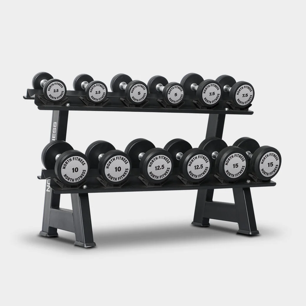 ดัมเบลหุ้มยาง North Fitness รุ่น SKG6 - รุ่นใหม่ แข็งแรงทนทาน กันสนิม