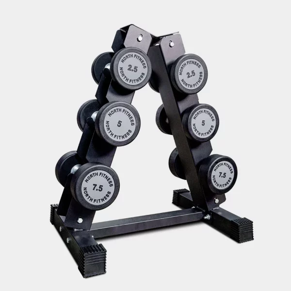 ดัมเบลหุ้มยาง North Fitness รุ่น SKG3 - รุ่นใหม่ แข็งแรงทนทาน กันสนิม