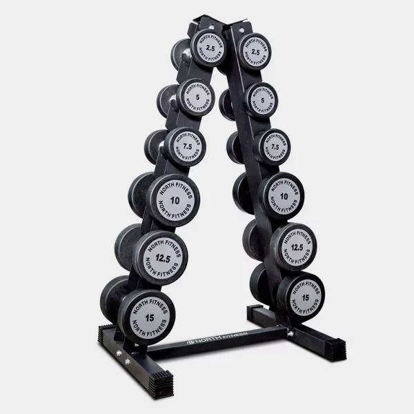 ดัมเบลหุ้มยาง North Fitness รุ่น SKG6A - รุ่นใหม่ แข็งแรงทนทาน กันสนิม