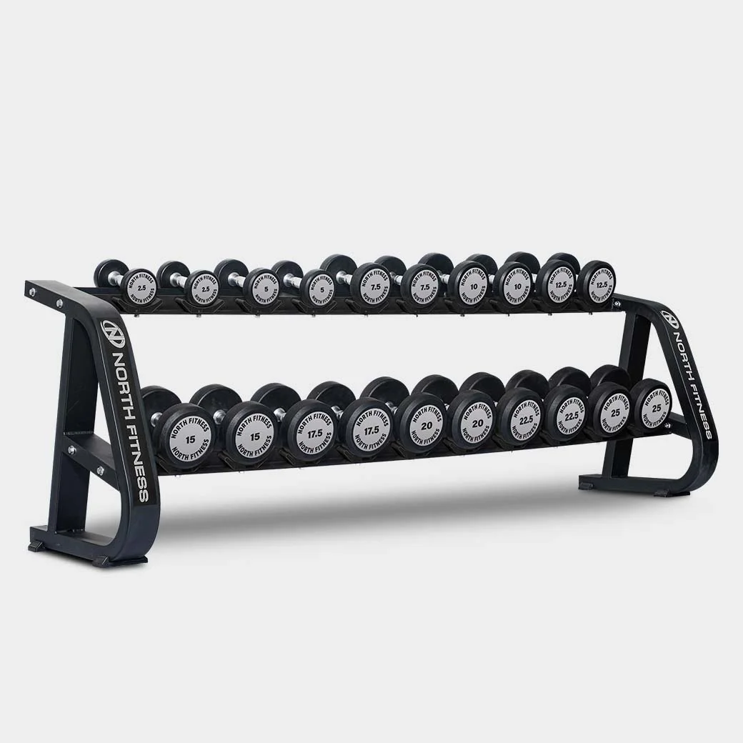 ดัมเบลหุ้มยาง North Fitness รุ่น SKG10 - รุ่นใหม่ แข็งแรงทนทาน กันสนิม