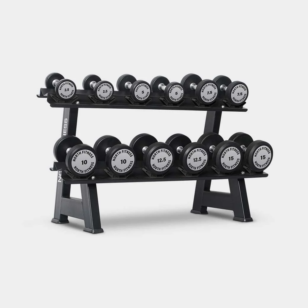 ดัมเบลหุ้มยาง North Fitness รุ่น SKG6 - รุ่นใหม่ แข็งแรงทนทาน กันสนิม