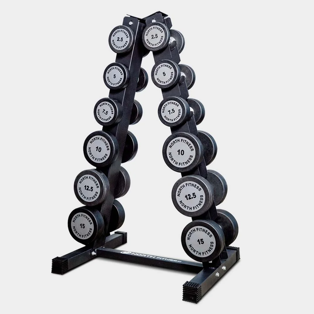 ดัมเบลหุ้มยาง North Fitness รุ่น SKG6A - รุ่นใหม่ แข็งแรงทนทาน กันสนิม