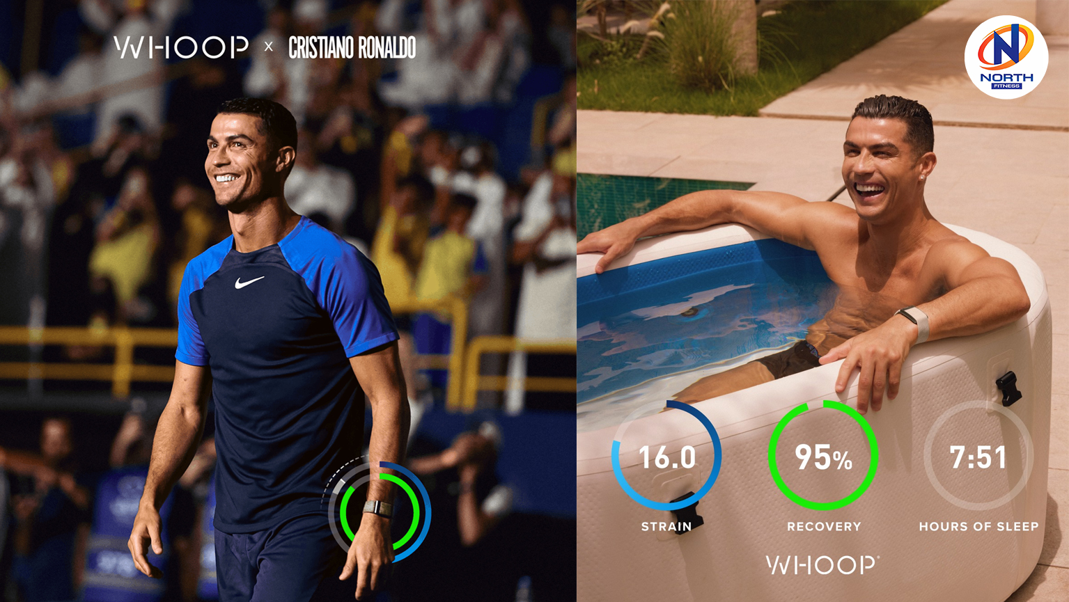 คริสเตียโน่ โรนัลโด้ กับ WHOOP