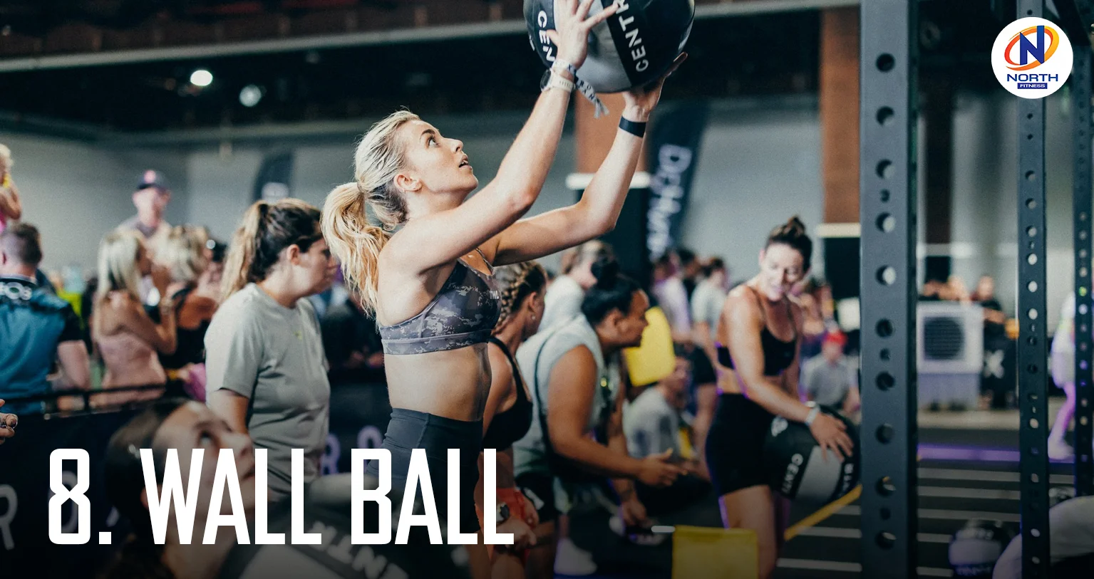 Wall Balls 100 ครั้ง ในการแข่ง hyrox