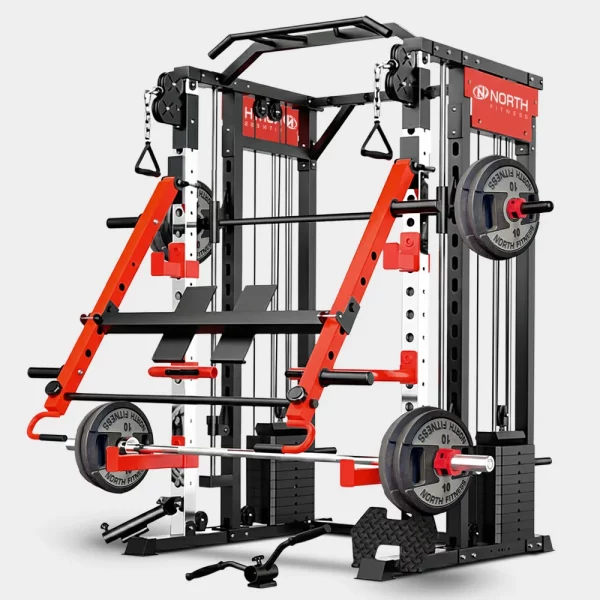เครื่องออกกำลังกาย Smith Machine North Fitness รุ่น FPR59 PRO - มีครบทั้งยิมในเครื่องเดียว