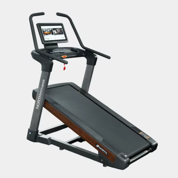 ลู่วิ่งไฟฟ้า North Fitness รุ่น MAX 42T INCLINE - ปรับความชันได้ถึง 42% สำหรับซ้อมเดินขึ้นเขา วิ่งเทรล หน้าจอสัมผัสแอนดรอยด์