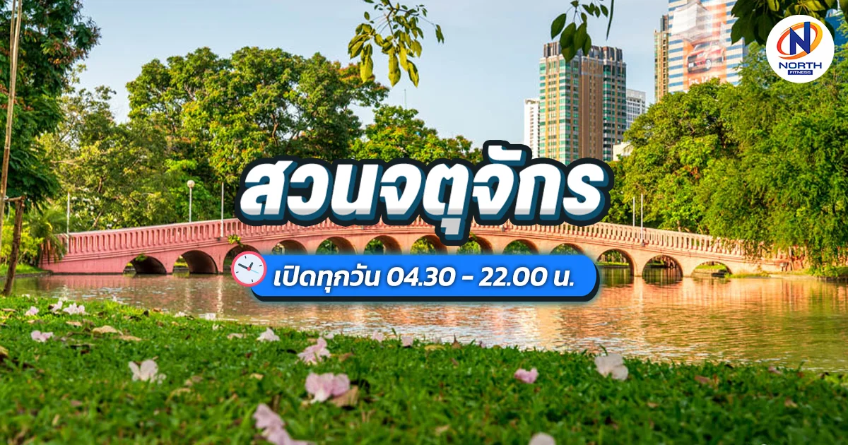 สวนจตุจักร วิ่งรับลมเย็นใกล้รถไฟฟ้าเดินทางง่ายที่สุด